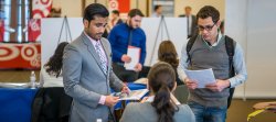 Students with resumes