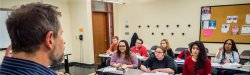 professor in classroom