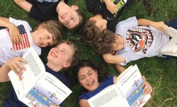 Photo of children from La Freccia Azzurra