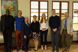 photo of Dean's Recognition Award winners standing together