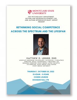 Flyer for Dr. Lerner lecture
