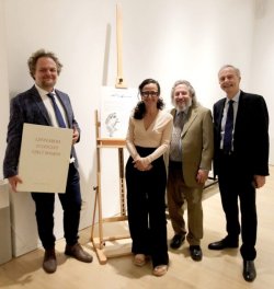 Teresa Fiore and presenters about Sciascia at CIMA