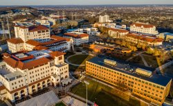 Aerial Shot of Dickson Hall