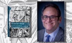 graphic design image that included headshot of Lee Behlman smiling on right. The cover of his new book is on left of image, with the cover also faded in the image background