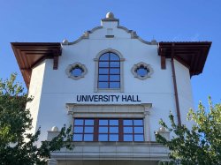 Photo of exterior of University Hall