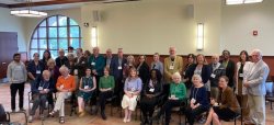 group photo of attendees at heterogeneous ireland symposium May 2024