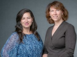 Professors Talida State and Julia Coyne