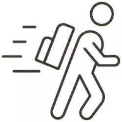 clip art man running