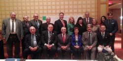 Aquilonia and Montclair Delegates visit Coccia