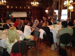 room full of people at the 40th anniversary