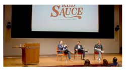 Photo of Mark Rotella at the Red Sauce short film viewing
