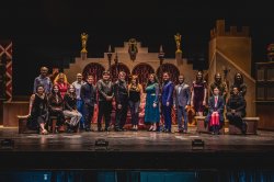 Photo of cast from Puccini's Giannai Schicchi