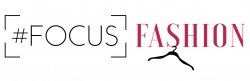 A logo for a fashion show event that features a clothes hanger.