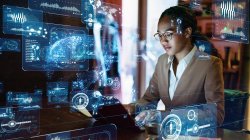 Computer science engineer working