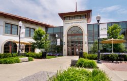 Exterior shot of the Student Recreation Center