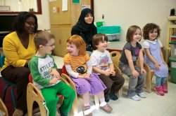 Photo of children at the Ben Samuels Children Center