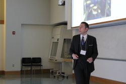 Angelo Cirinelli presenting
