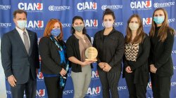 group from PSEG ISS with their award