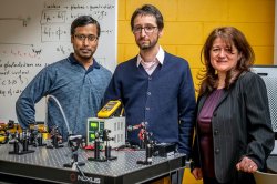 Faculty in the Montclair State University LIGO research group.