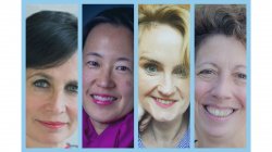 Dr. Monica Taylor, Dr. Mika Munakata, Dr. Emily Klein, and Colette Killian