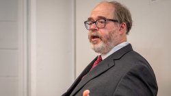 Dr. Mark Whitener giving his talk
