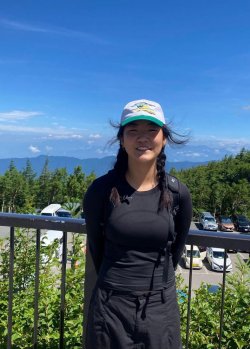 Emily Kim on hike