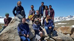 field geology class at Beartooth Pass