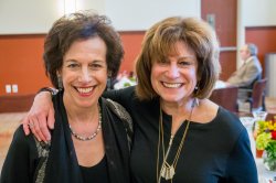 two emeriti luncheon attendees