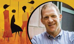 Collage of Jonathan Greenberg and Friendship book cover