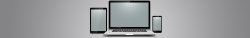 Illustration of tablet, laptop, and mobile devices.