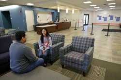 The Heights lounge & front desk