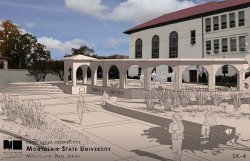 College Avenue Promenade rendering