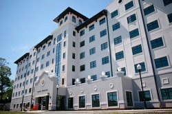 Sinatra Hall exterior shot