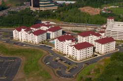 Village at Little Falls aerial shot