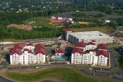 Village at Little Falls aerial shot
