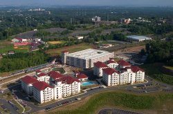 Village at Little Falls aerial shot