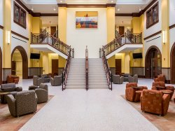 SBUS main lobby and staircase