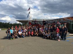 2017 Resident Assistant Fire Safety Training Group Photo