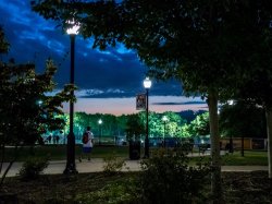 Campus at Night