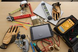 Photo of tools on a table