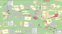 Traffic flow map