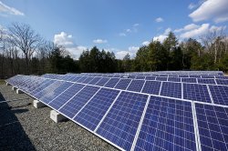 Solar field at the NJ School of Conservation