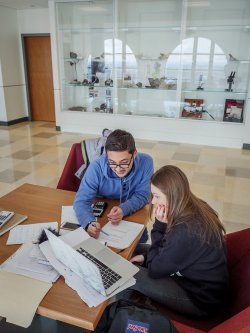 Students Studying