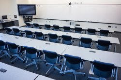 Empty classroom