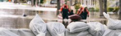 flooded street
