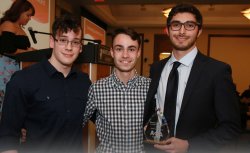 three young men