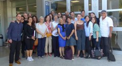 Photo of Nancy Carnevale and summer seminar