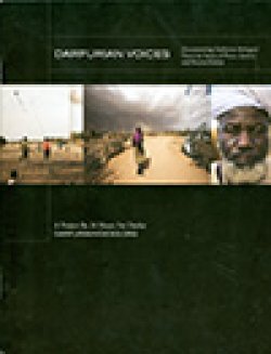 Photo of book cover of Darfurian Voices