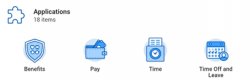 screenshot of workday worklets