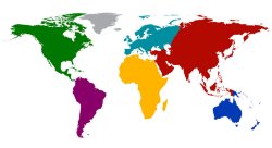 world map